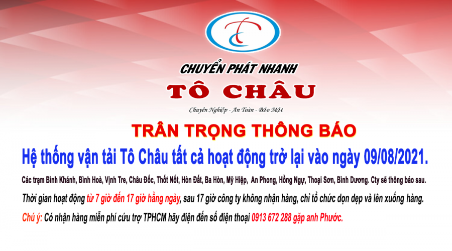 to chau thong bao 07 08 2021
